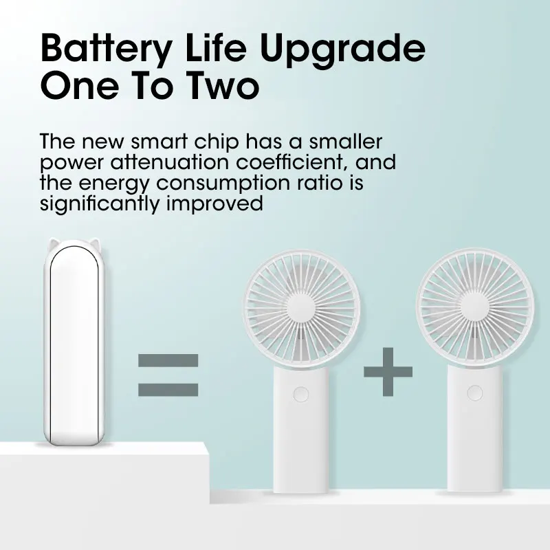 Foldable Mini Electric Fan 🌬️ 🧊 - Image 5