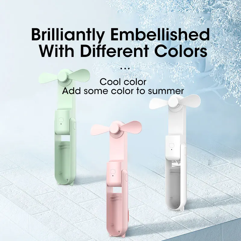 Foldable Mini Electric Fan 🌬️ 🧊 - Image 6