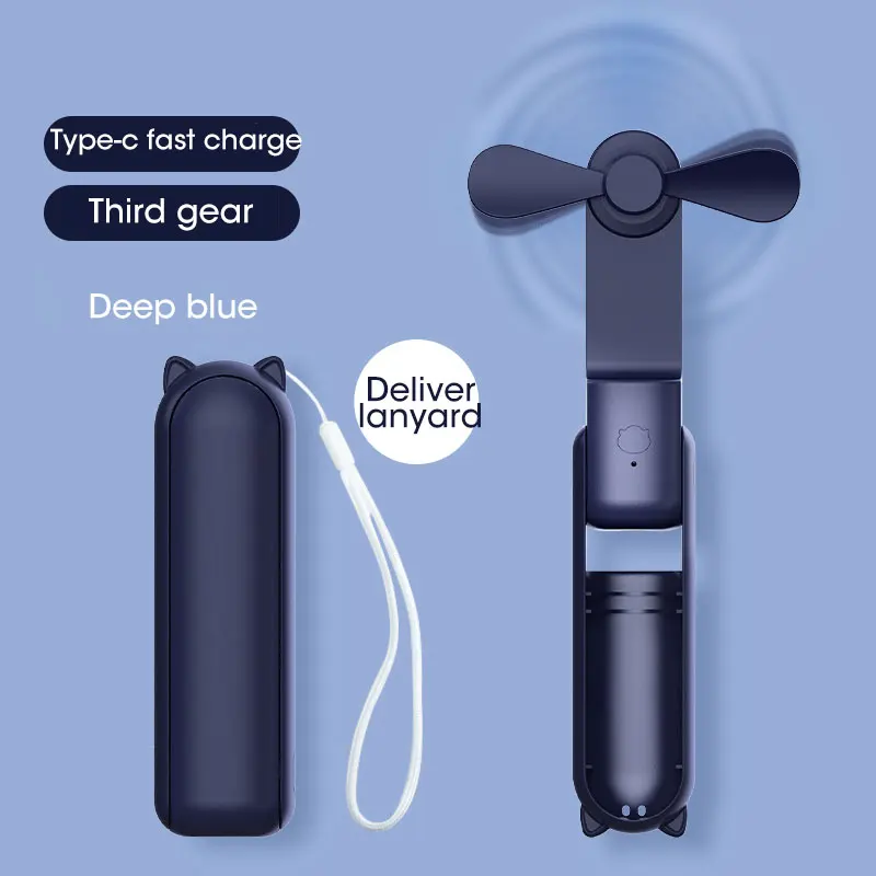 Foldable Mini Electric Fan 🌬️ 🧊 - Image 7