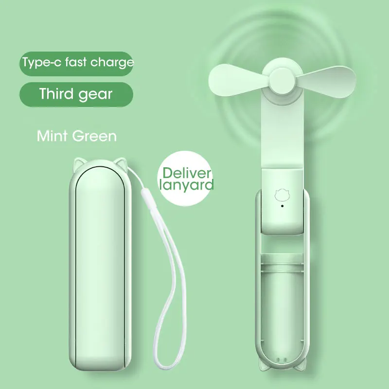 Foldable Mini Electric Fan 🌬️ 🧊 - Image 8