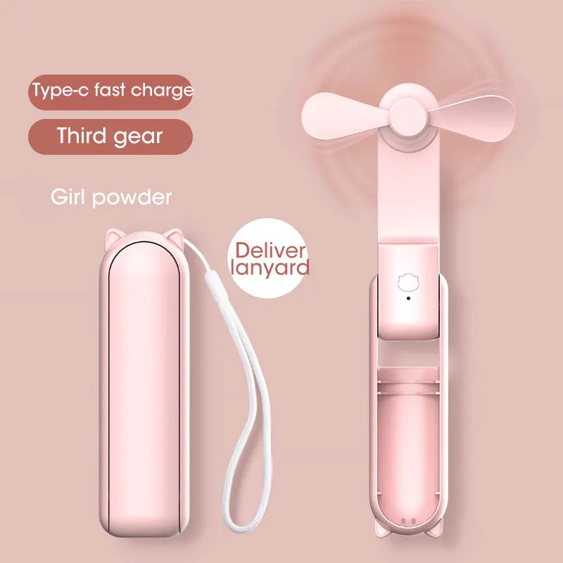 Foldable Mini Electric Fan 🌬️ 🧊 - Image 9