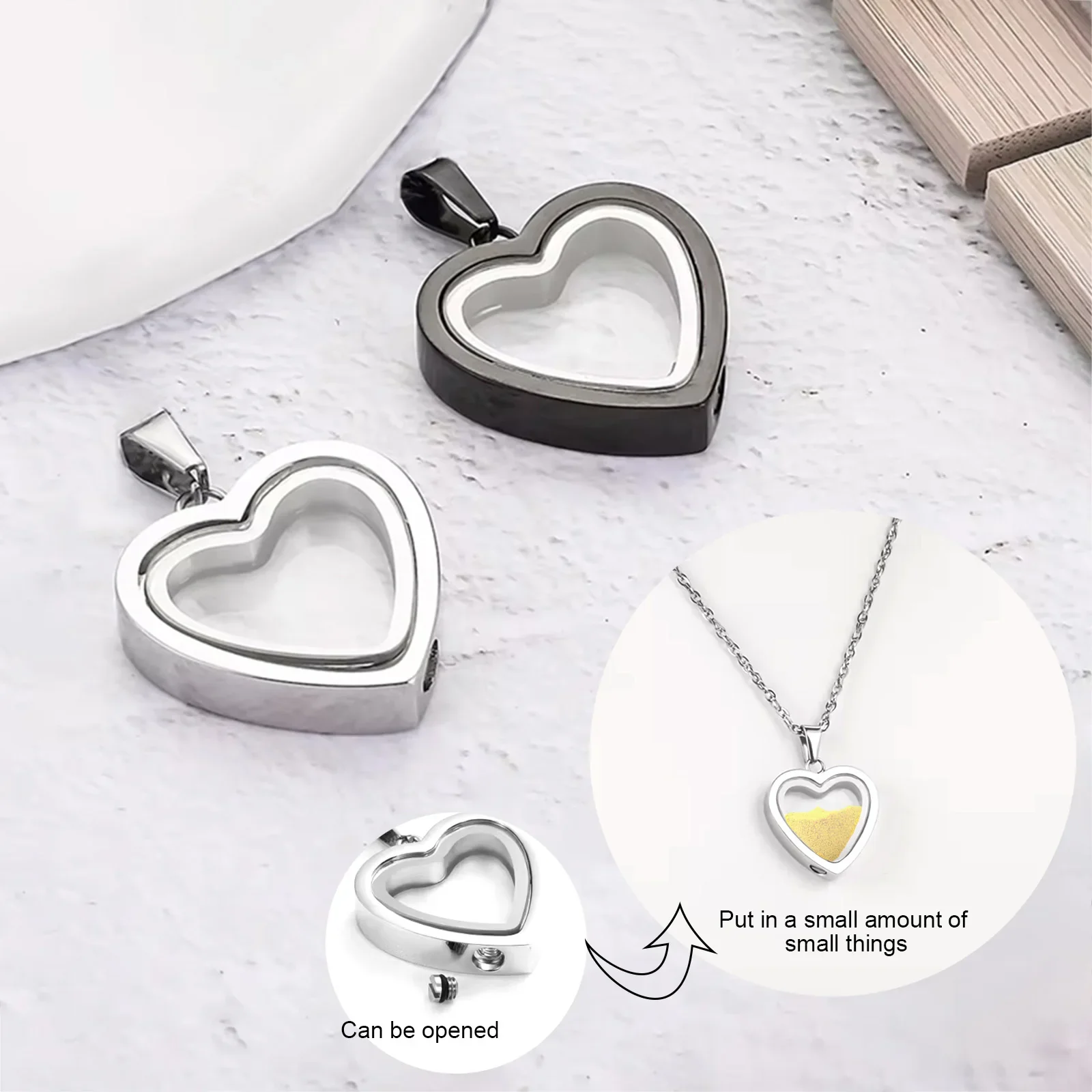 Forever Close Heart Urn Necklace 💝 🥹 - Image 4