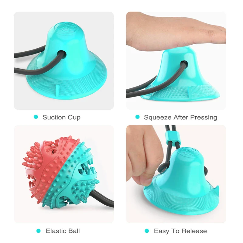Suction Cup Rope Dog Toy/Treat Feeder 🦴 (For Large Dogs) - Image 4