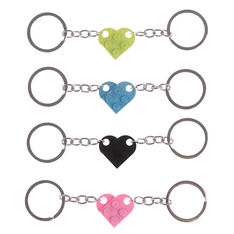 Lego Couples Heart Keychain - Image 4