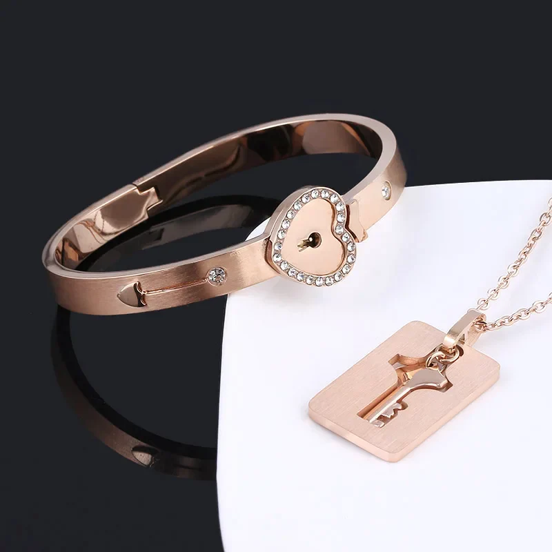Lock & Key Couples Jewelry 🔐 ❤️ - Image 3