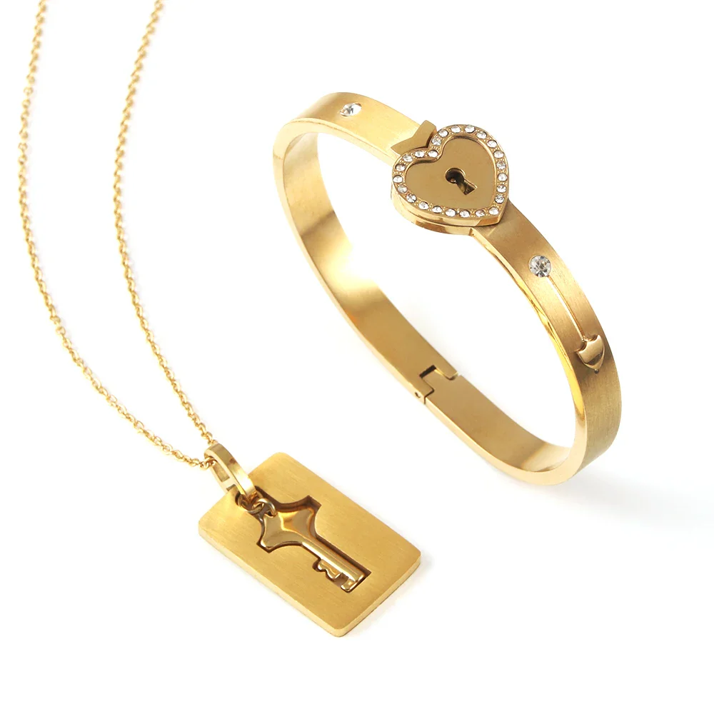 Lock & Key Couples Jewelry 🔐 ❤️ - Image 6